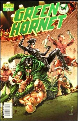 [Green Hornet (series 4) #21 (Cover B - Jonathan Lau)]