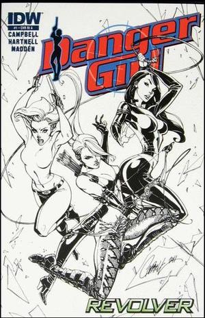 [Danger Girl - Revolver #1 (Retailer Incentive Cover A - J. Scott Campell B&W)]