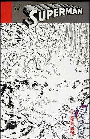 [Superman (series 3) 5 (variant wraparound sketch cover)]