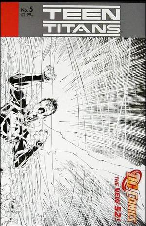 [Teen Titans (series 4) 5 (variant wraparound sketch cover)]