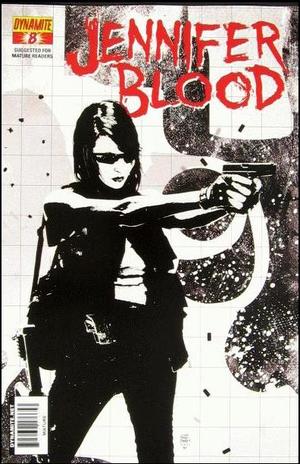 [Jennifer Blood #8 (Retailer Incentive B&W Cover - Tim Bradstreet)]