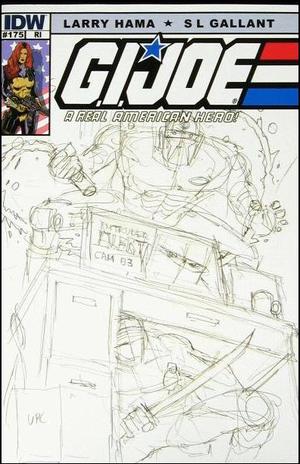 [G.I. Joe: A Real American Hero #175 (Retailer Incentive Cover - Larry Hama sketch)]