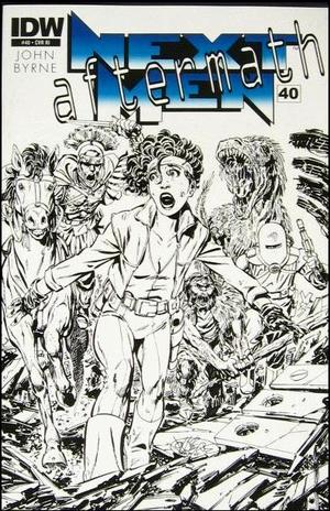 [John Byrne's Next Men - Aftermath #40 (retailer incentive B&W cover)]