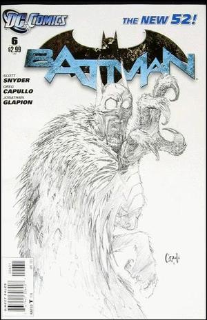 [Batman (series 2) 6 (1st printing, variant sketch cover - Greg Capullo)]