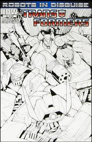 [Transformers: Robots in Disguise #2 (1st printing, Retailer Incentive Cover - Andrew Griffith B&W)]