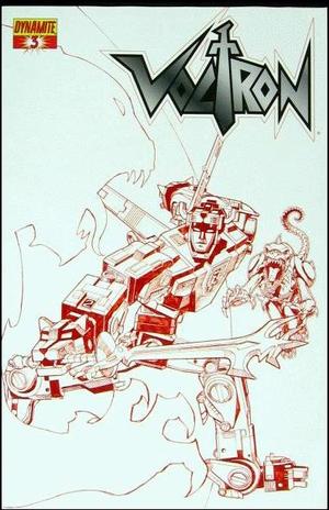 [Voltron (series 2) #3 (Retailer Incentive Fiery Red Cover - Sean Chen)]