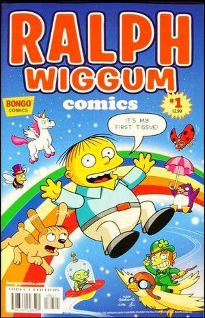 [Ralph Wiggum Comics #1 ("It's my first tissue!" cover)]