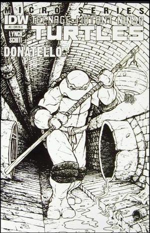 [Teenage Mutant Ninja Turtles Micro-Series #3: Donatello (Retailer Incentive Cover A - David Petersen B&W)]