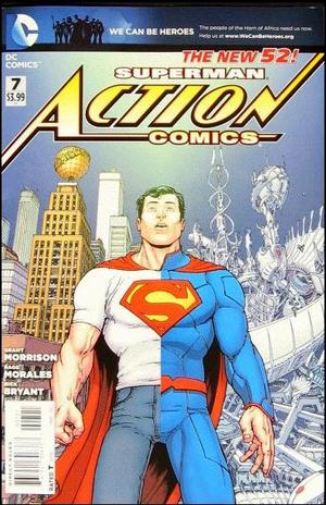 [Action Comics (series 2) 7 (variant cover - Chris Burnham)]