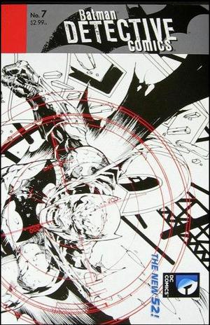 [Detective Comics (series 2) 7 (variant wraparound sketch cover)]
