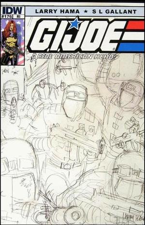[G.I. Joe: A Real American Hero #176 (Retailer Incentive Cover - Larry Hama sketch)]
