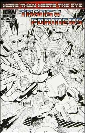 [Transformers: More Than Meets The Eye (series 2) #3 (Retailer Incentive Cover - Alex Milne B&W)]