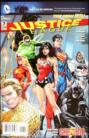 [Justice League (series 2) 7 (1st printing, variant cover - Gary Frank)]