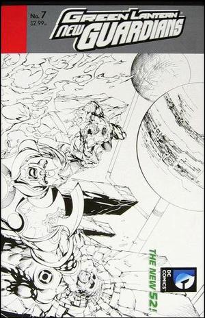 [Green Lantern: New Guardians 7 (variant wraparound sketch cover)]