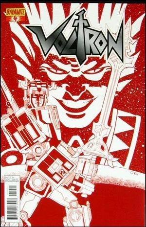 [Voltron (series 2) #4 (Retailer Incentive Fiery Red Cover - Sean Chen)]