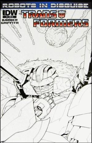 [Transformers: Robots in Disguise #3 (Retailer Incentive Cover - Andrew Griffith B&W)]