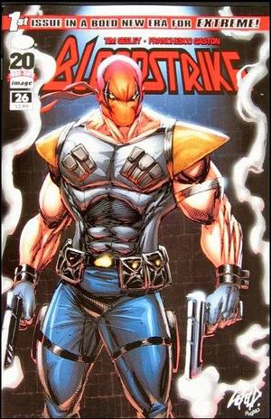 [Bloodstrike Vol. 1, No. 26 (1st printing, variant cover - Rob Liefeld)]