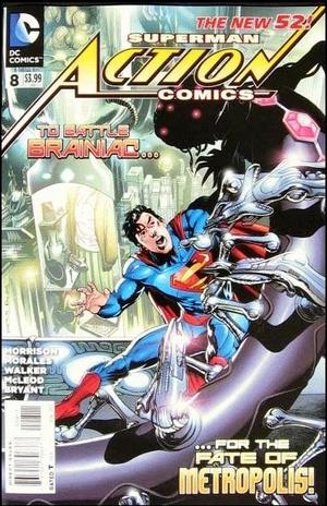 [Action Comics (series 2) 8 (standard cover - Rags Morales)]