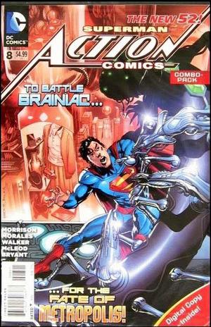 [Action Comics (series 2) 8 Combo-Pack edition]