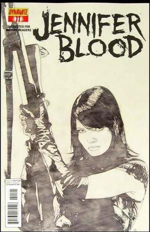 [Jennifer Blood #11 (Retailer Incentive B&W Cover - Tim Bradstreet)]