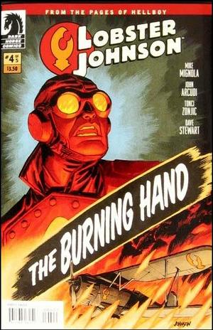 [Lobster Johnson - The Burning Hand #4 (standard cover - Dave Johnson)]