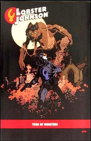 [Lobster Johnson - The Burning Hand #4 (variant Year of Monsters cover - Mike Mignola)]