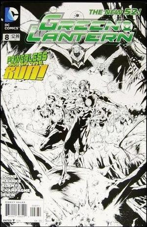 [Green Lantern (series 5) 8 (variant sketch cover - Doug Mahnke)]