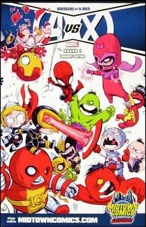[Avengers Vs. X-Men No. 1 (1st printing, variant Midtown Comics exclusive cover - Skottie Young)]
