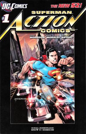 [Action Comics (series 2) 1 (4th printing, variant black border cover)]