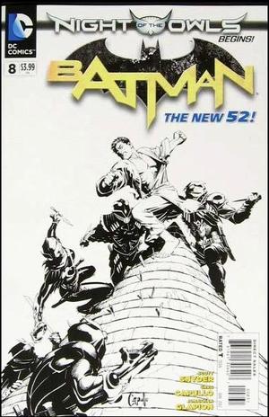 [Batman (series 2) 8 (1st printing, variant sketch cover - Greg Capullo)]