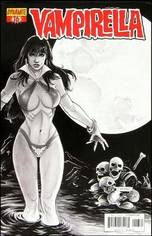 [Vampirella (series 4) #16 (Retailer Incentive B&W Cover - Fabiano Neves)]