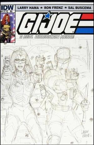 [G.I. Joe: A Real American Hero #177 (Retailer Incentive Cover - Larry Hama sketch)]