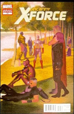 [Uncanny X-Force No. 24 (variant Avengers Art Appreciation cover - Gerald Parel)]