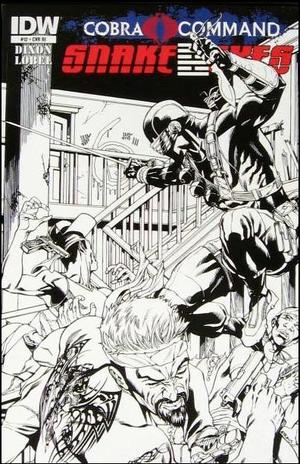 [G.I. Joe: Snake Eyes Vol. 2 #12 (Retailer Incentive Cover - Robert Atkins B&W)]