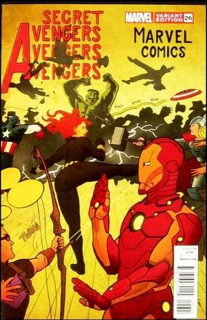 [Secret Avengers No. 26 (1st printing, variant Avengers Art Appreciation cover - Joe Quinones)]
