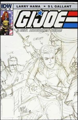 [G.I. Joe: A Real American Hero #178 (Retailer Incentive Cover - Larry Hama skech)]