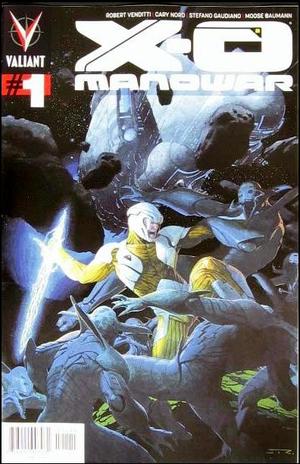 [X-O Manowar (series 3) #1 (1st printing, standard cover - Esad Ribic)]