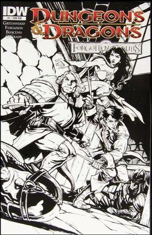 [Dungeons & Dragons: Forgotten Realms #1 (Retailer Incentive Cover B - Steve Ellis B&W)]