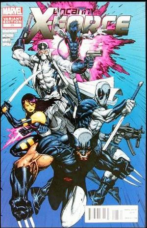 [Uncanny X-Force No. 25 (variant cover - Stephen Platt)]