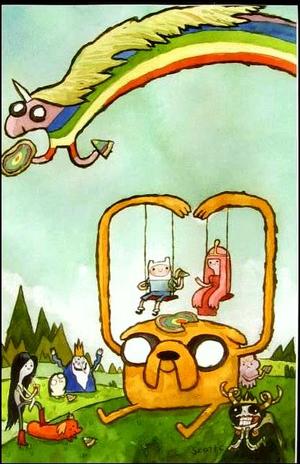 [Adventure Time #4 (1st printing, Cover C - Scott C. Retailer Incentive)]