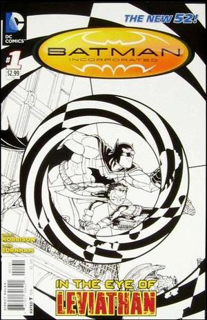 [Batman Incorporated (series 2) 1 (variant sketch cover - Chris Burnham)]
