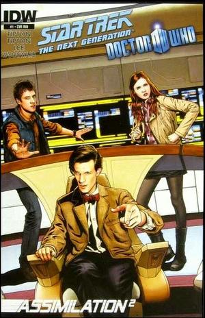 [Star Trek: The Next Generation / Doctor Who - Assimilation2 #1 (1st printing, Retailer Incentive Cover B - Joe Corroney)]