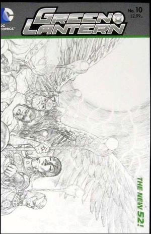 [Green Lantern (series 5) 10 (variant wraparound sketch cover)]