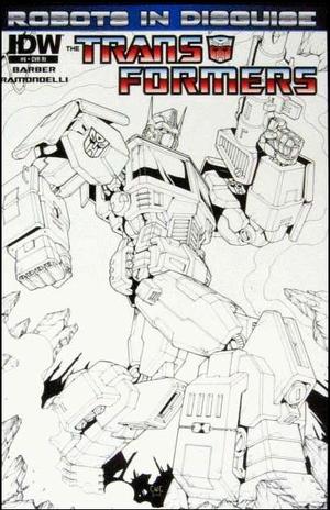 [Transformers: Robots in Disguise #6 (Retailer Incentive Cover - Casey Coller B&W)]