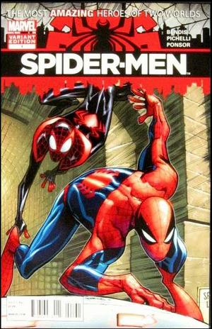 [Spider-Men No. 1 (1st printing, variant cover - Humberto Ramos)]