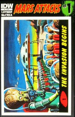 [Mars Attacks (series 3) #1 (1st printing, Card #01 Cover)]