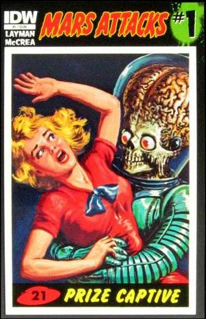 [Mars Attacks (series 3) #1 (1st printing, Card #21 Cover)]