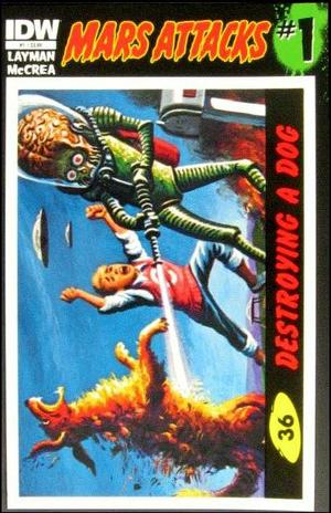[Mars Attacks (series 3) #1 (1st printing, Card #36 Cover)]
