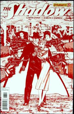 [Shadow (series 6) #3 (Retailer Incentive Blood Red Cover - Howard Chaykin)]