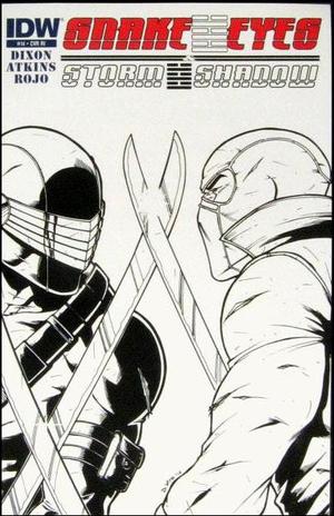 [G.I. Joe: Snake Eyes & Storm Shadow #14 (Retailer Incentive Cover - Andrea Di Vito B&W)]